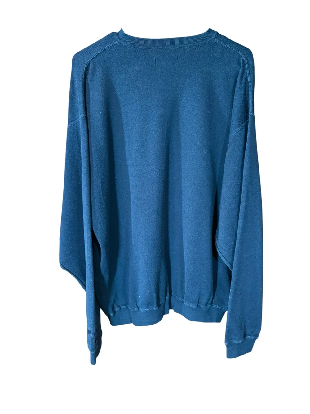 Cutter & Buck Men's V-Neck Sweater in Navy Blue